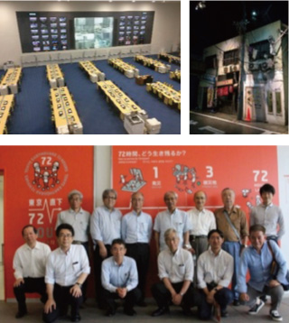 JAFPE meets at “Sona Area Tokyo” to learn how to survive the next earthquake.